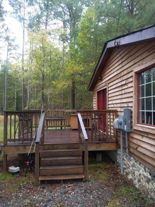 Rustic Quaint Cabin In The Woods--Pets Welcomed Dunnsville ภายนอก รูปภาพ